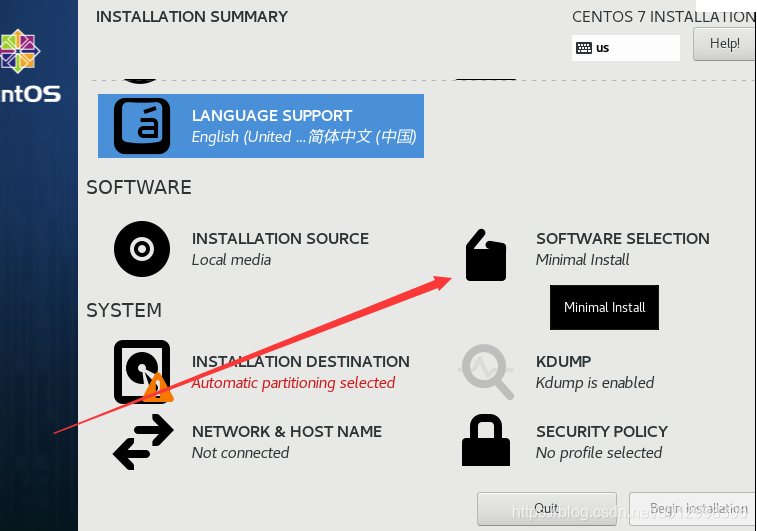 CentOS U盘安装显示磁盘空间不足