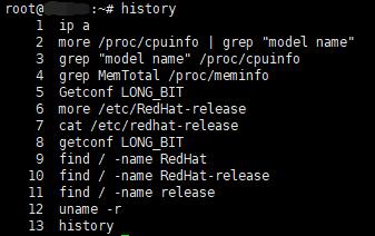 Debian8系统如何通过history查看历史命令