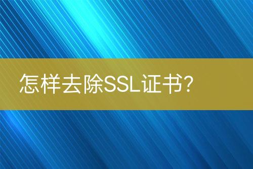 SSL证书证书撤销