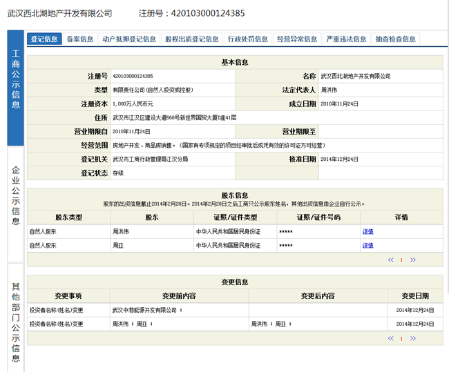 全国企标备案查询