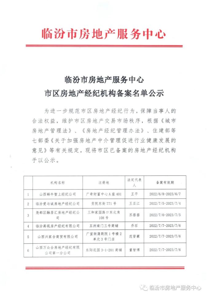 房地产行政管理部门登记备案表