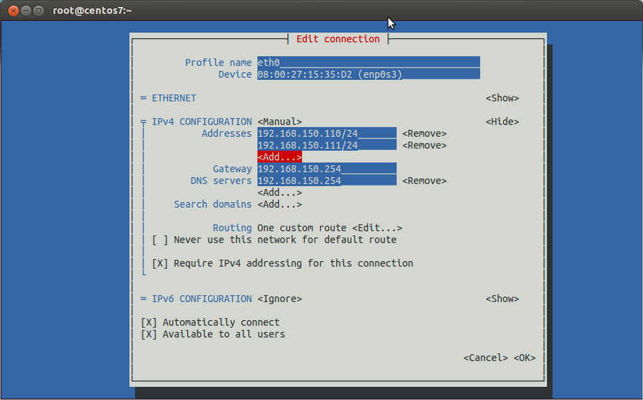 centos 7增加开放端口